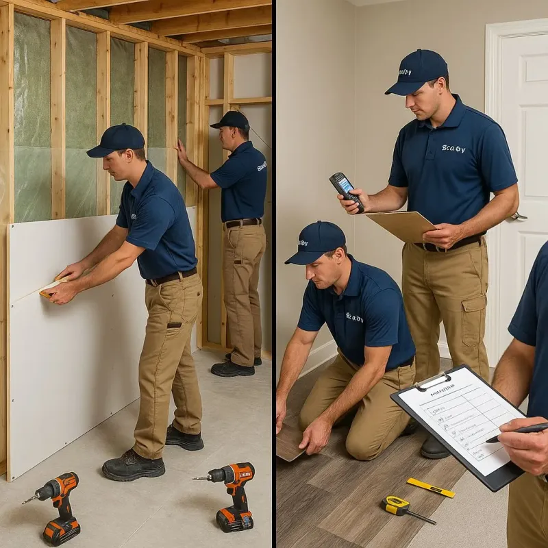 Repairs and Reconstruction process in Grandview, OH